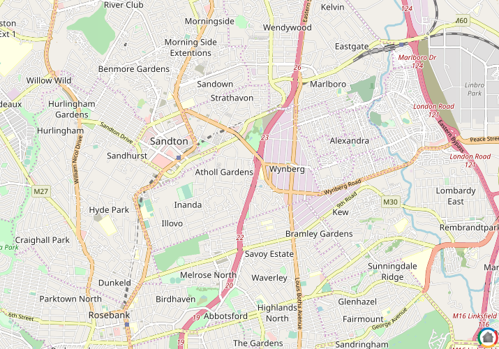 Map location of Glen Athol